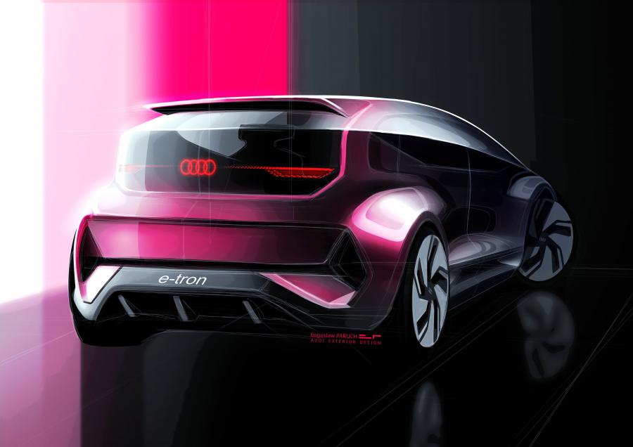 Эскиз Audi AI:ME 2019 года  (фото 59 из 104)